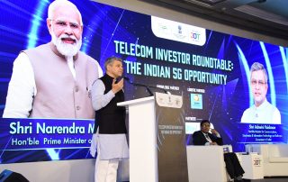 Union Communications Minister Shri Ashwini Vaishnaw attends the Valedictory session of Telecom Investors’ Roundtable focusing on Investment Opportunity in 5G operations and Telecom Reforms